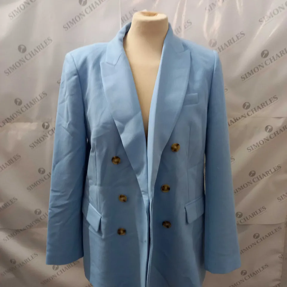 ZARA BUTTONED BLAZER JACKET SIZE M