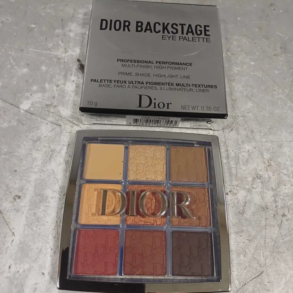 BOXED DIOR BACKSTAGE EYE PALETTE 10G