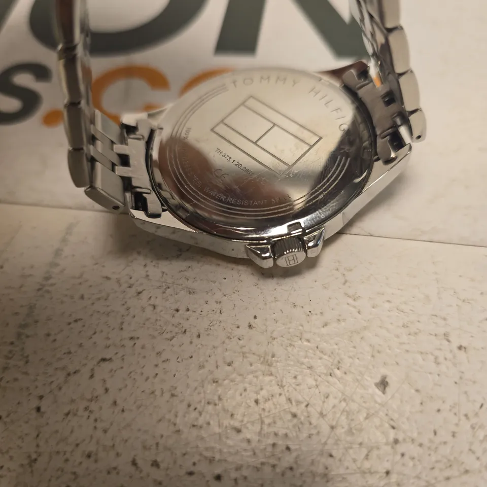 TOMMY HILFIGER TWO-TONE STAINLESS STEEL CHRONOGRAPH WATCH