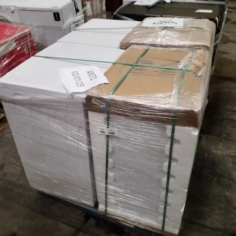 PALLET OF APPROXIMATELY 4 UNPROCESSED RAW RETURN WHITE GOODS TO INCLUDE;