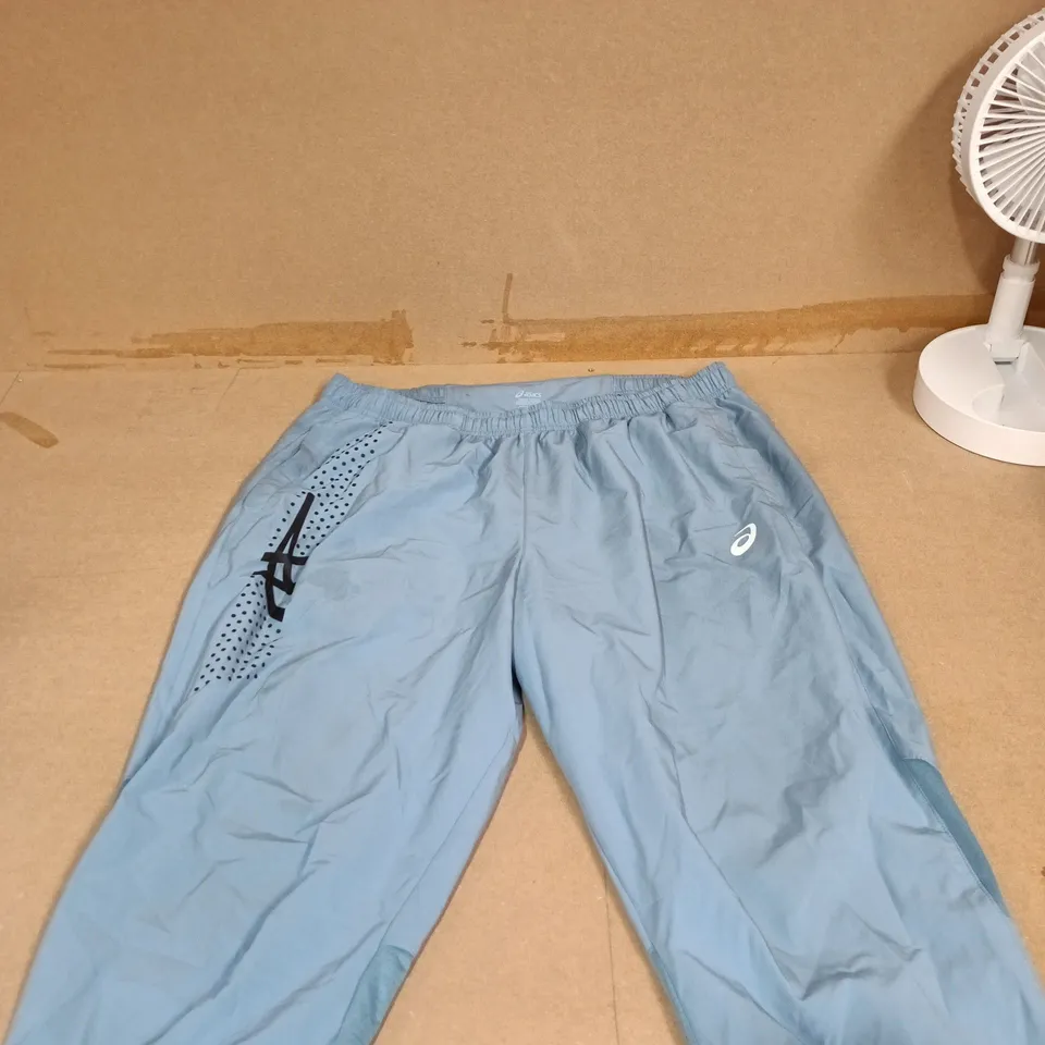 ASICS LIGHT BLUE TROUSERS – UK SIZE L
