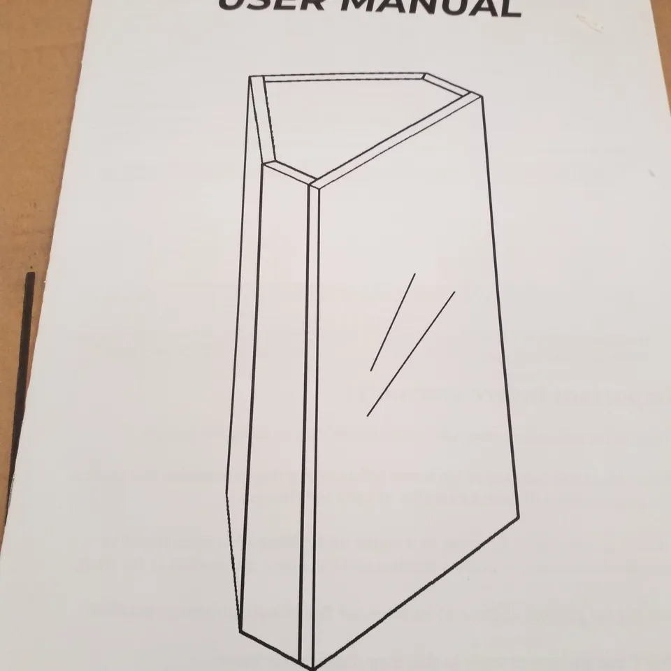 BOXED CORNER SHELVING UNIT WHITE