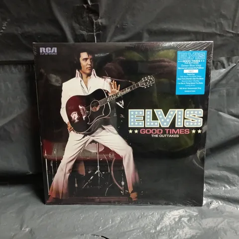 SEALED ELVIS PRESLEY GOOD TIMES THE OUTTAKES VINYL
