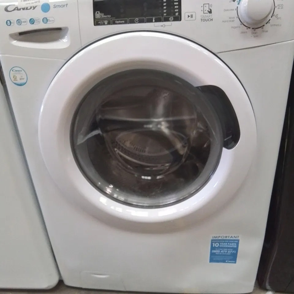 CANDY SMART PRO CS148TE FREESTANDING WASHING MACHINE, 8 KG LOAD, 1400 RPM, WHITE