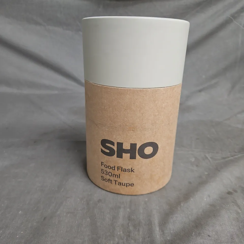 SEALED SHO FOOD FLASK 530ML – SOFT TAUPE