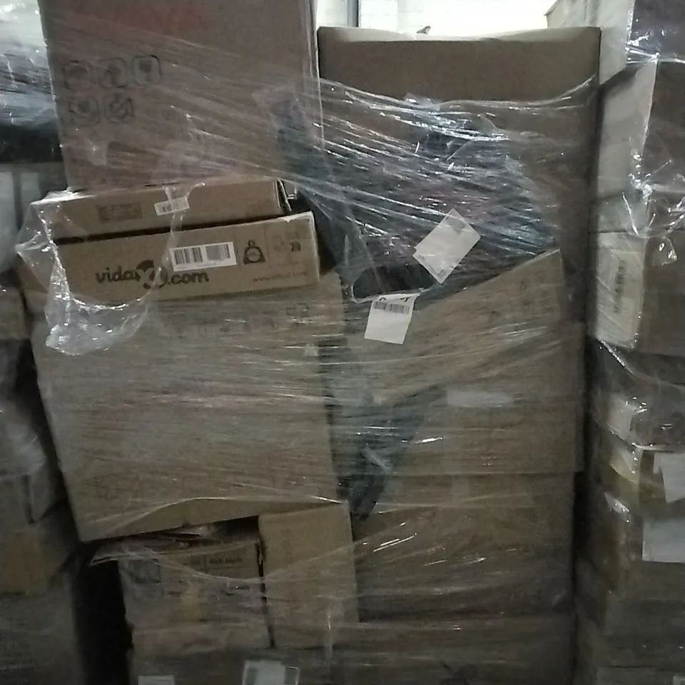 PALLET OF HOUSEHOLD ITEMS TO INCLUDE THERMAL LABEL, MUSICAL BOXING TARGET AND OTHER ASSORTED ITEMS...