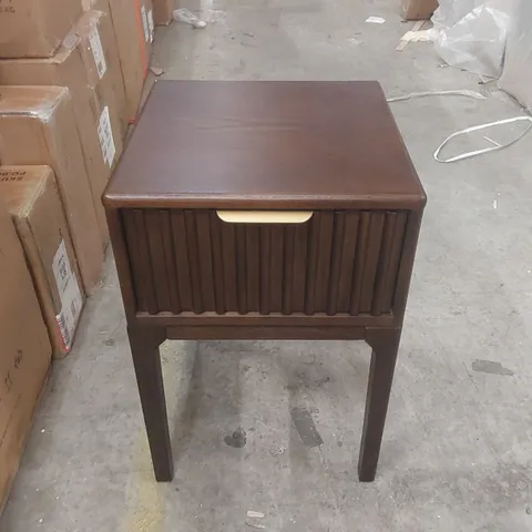 DUSK ELENA ASH 1 DRAWER NIGHTSTAND - WALNUT