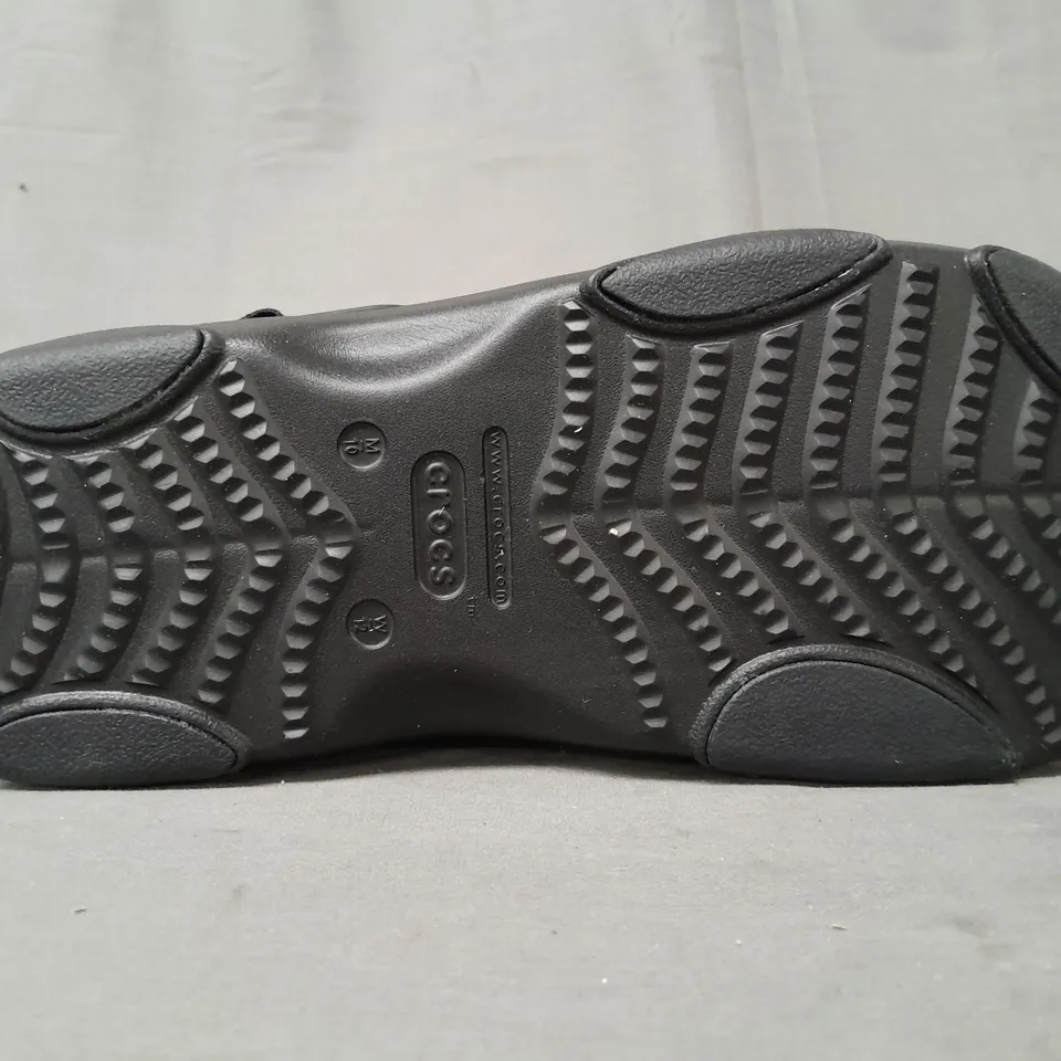 PAIR OF CROCS ALL TERRAIN SANDALS IN BLACK UK SIZE M9/W10