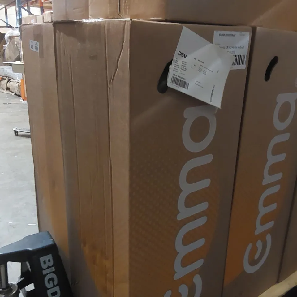 BRAND NEW BOXED EMMA UK V2 HELIX HYBRID 150 x 200 KING SIZE MATTRESS 