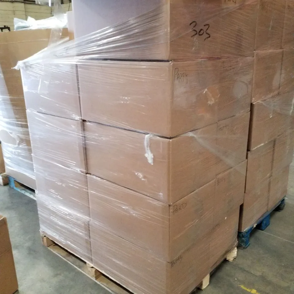 PALLET OF 20 BOXES CONTAINING PARTY DECORATIONS & SUPPLIES