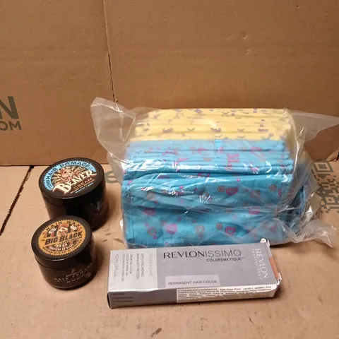 APPROXIMATELY 12 ASSORTED HEALTH & BEAUTY PRODUCTS TO INCLUDE COCK GREASE, BEAVER CREAM, HAIR COLOUR ETC 