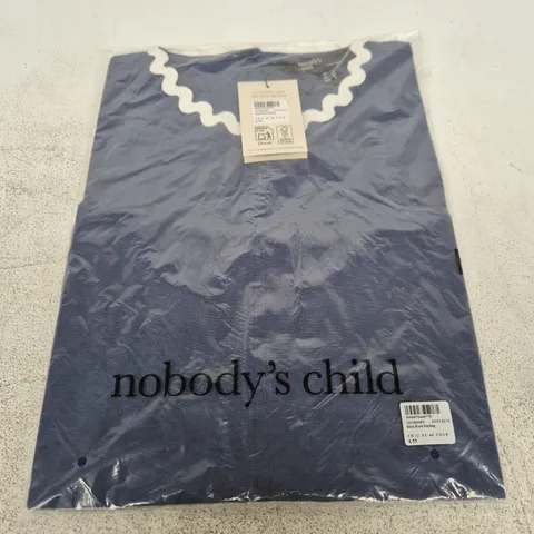 NOBODY'S CHILD RICK RACK STIRLING – SOFT BLUE, UK 12