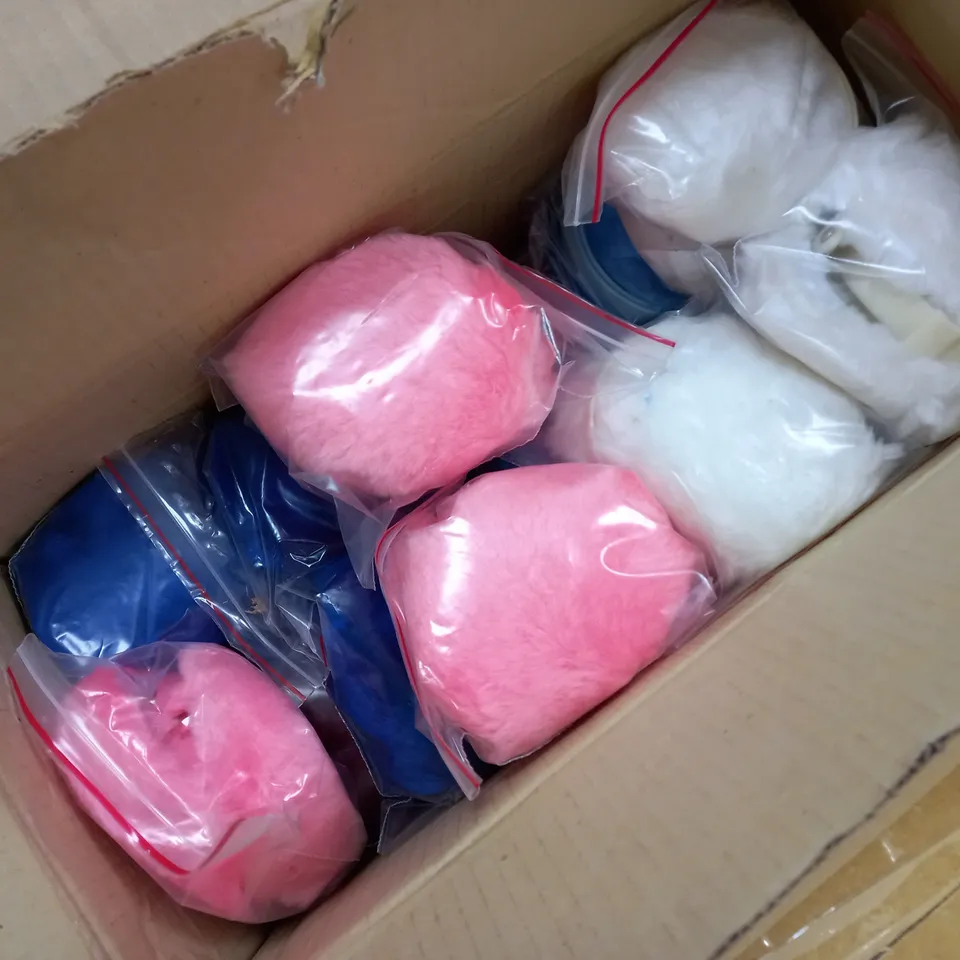 APPROXIMATELY 144 EAR MUFFS IN ASSORTED COLOURS 