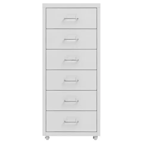 BOXED HARTGER 6 DRAWER FILING CABINET (1 BOX)