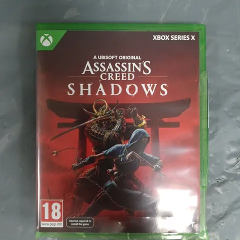 UBISOFT ASSASSINS CREED SHADOWS XBOX SERIES X VIDEO GAME