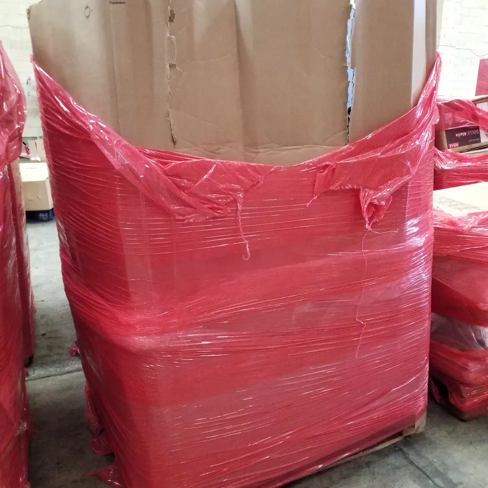 PALLET CONTAINING ASSORTED PRODUCTS INCLUDING SHOWER SYSTEM, BAIN MARIE, LONG WALL LIGHT, HEATED THROW & WALL CLOCK 