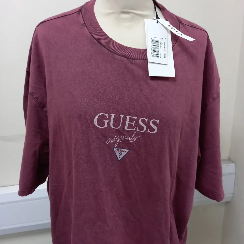 GUESS ORIGINALS GRAPHIC T-SHIRT SIZE XL