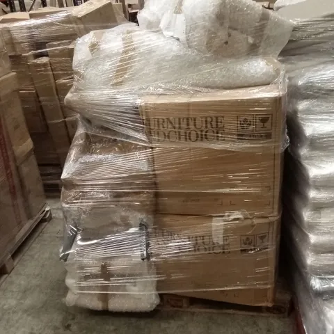 PALLET OF ASSORTED INCOMPLETE DINING CHAIR PARTS AND PIECES 