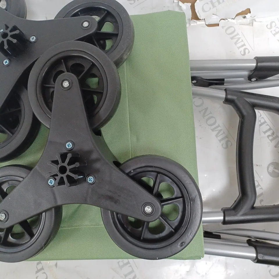 LOCK 'N LOCK INSULATED SHOPPING TROLLEY CART GREEN