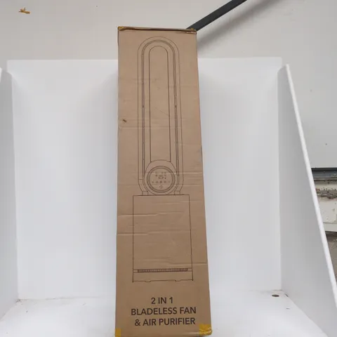 2 IN 1 BLADELESS FAN AND AIR PURIFIER