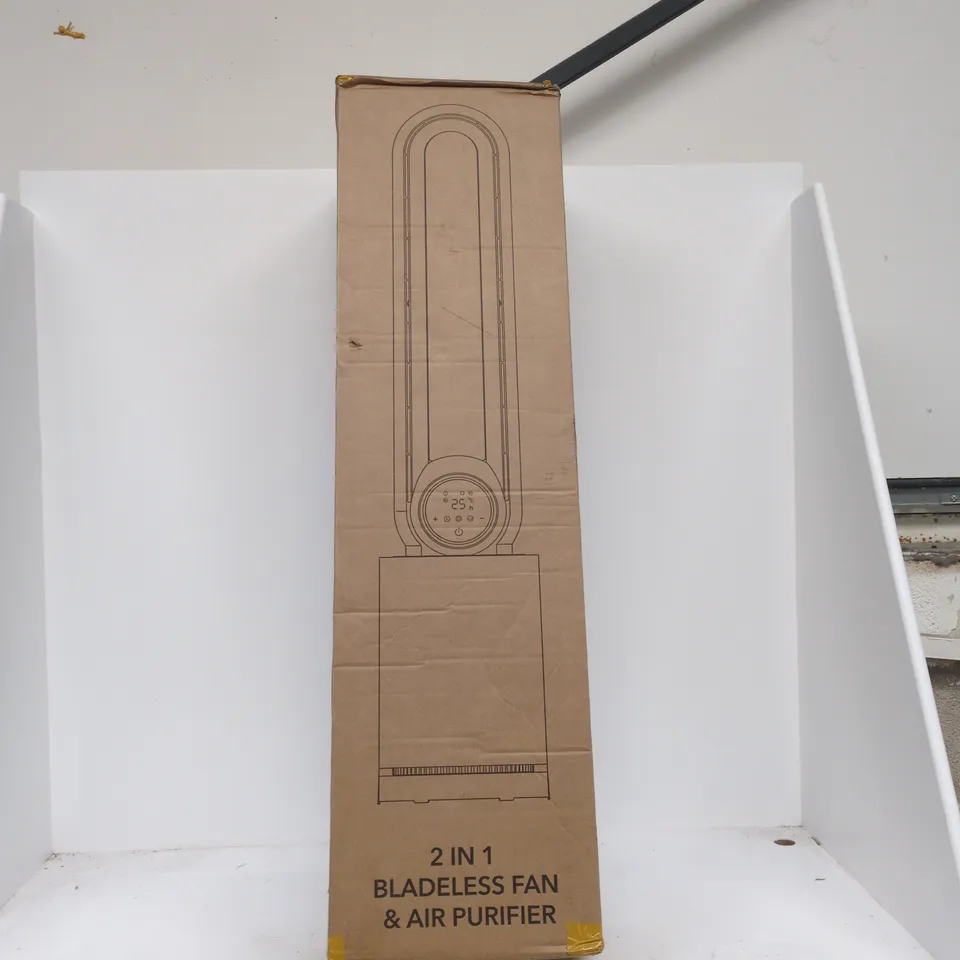 2 IN 1 BLADELESS FAN AND AIR PURIFIER