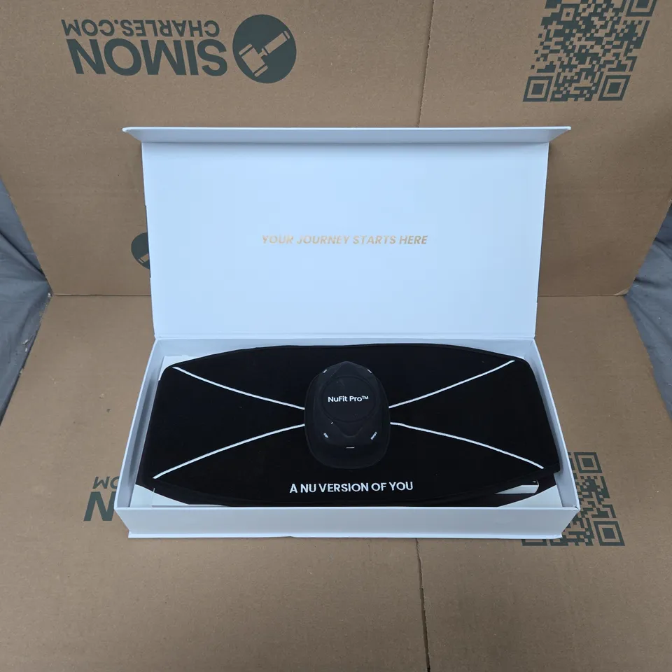 NUFIT PRO FACIAL SKINCARE DEVICE WITH CHARGING CABLE, MEASURING TAPE & SPRAY BOTTLE (A NU VERSION OF YOU) - BOXED