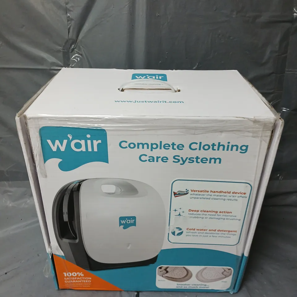 BOXED W'AIR COMPLETE CLOTHING CARE SYSTEM