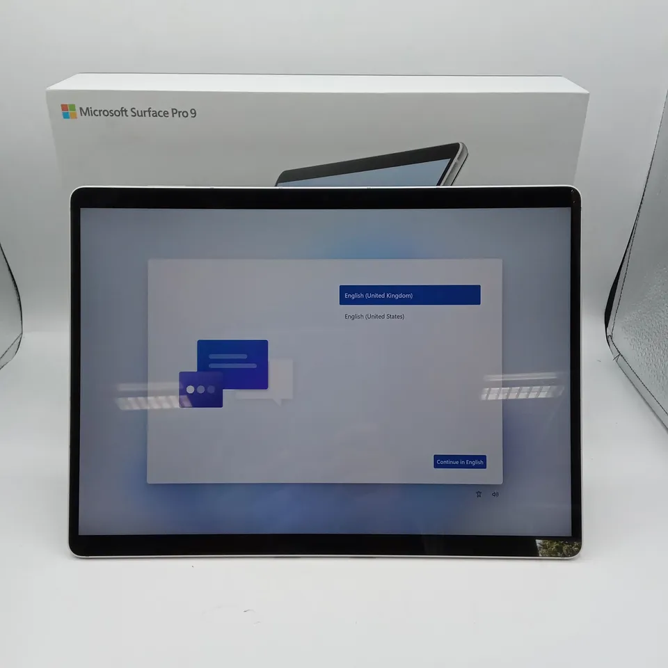 BOXED MICROSOFT SURFACE PRO 9 8GB/128GB IN PLATINUM