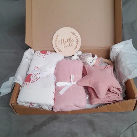 BABY GIFT BOX IN PINK