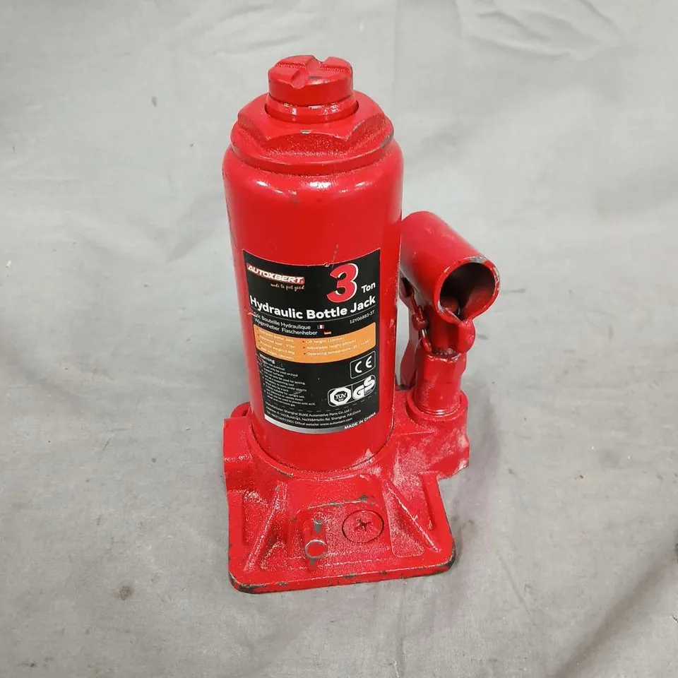 AUTOKRAFT 3 TON HYDRAULIC BOTTLE JACK