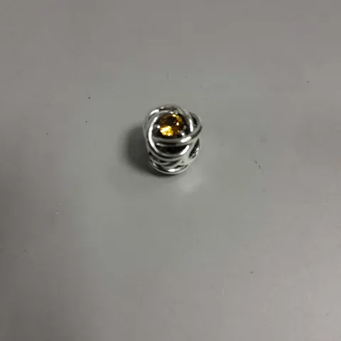 PANDORA NOVEMBER BIRTHSTONE ETERNITY CIRCLE CHARM