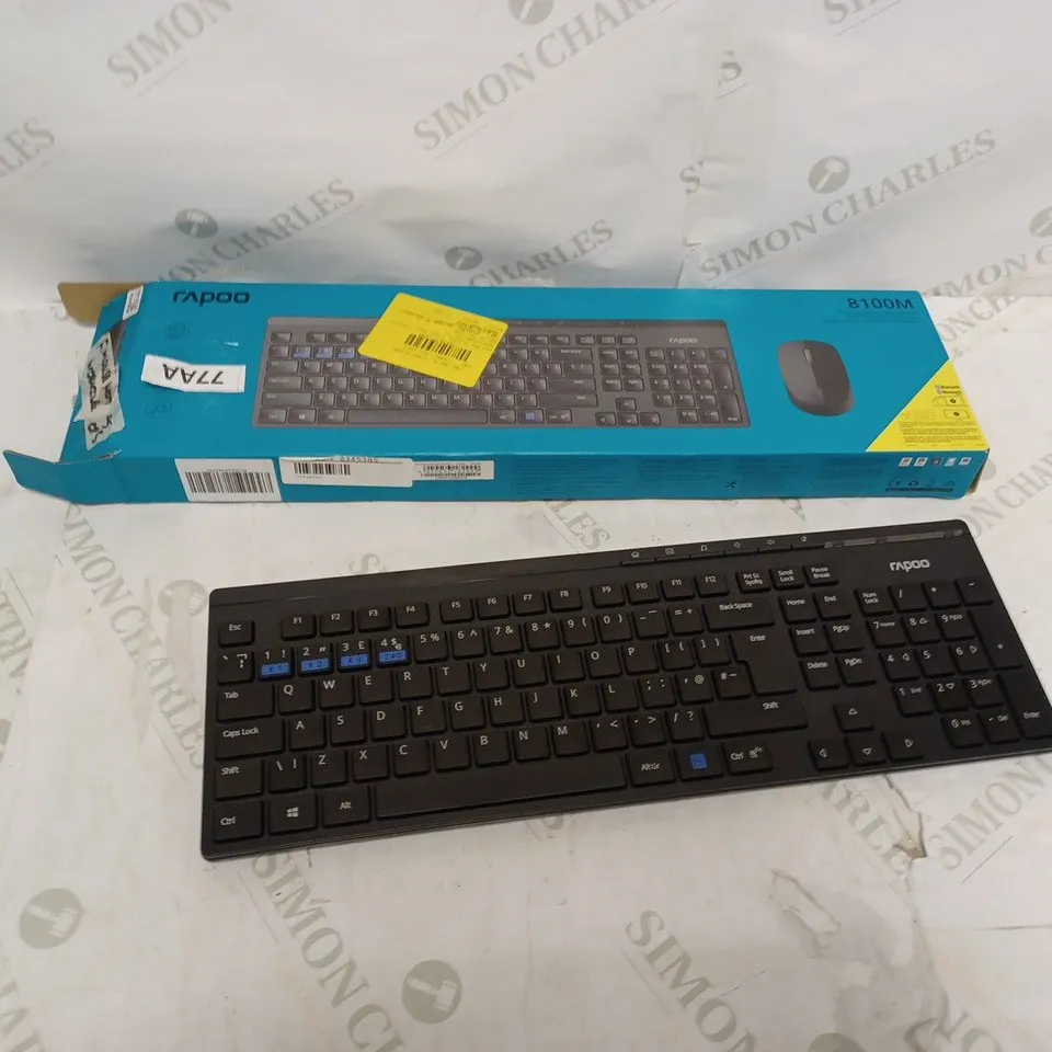 RAPOO 8100M - BLACK 