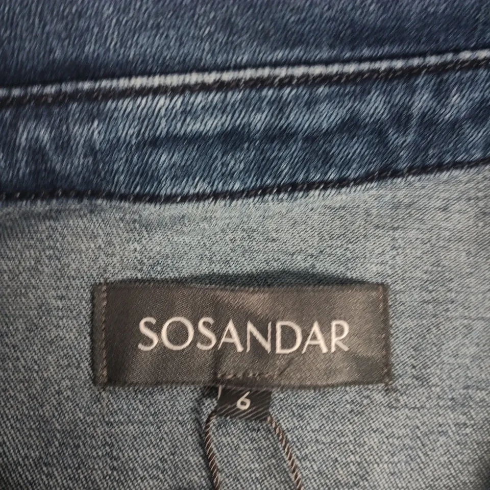 SOSANDAR DENIM SHIRT DRESS – UK SIZE 6