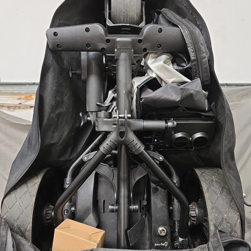 PRORIDER ELECTRIC GOLF TROLLEY BLACK/BLACK - COLLECTION ONLY