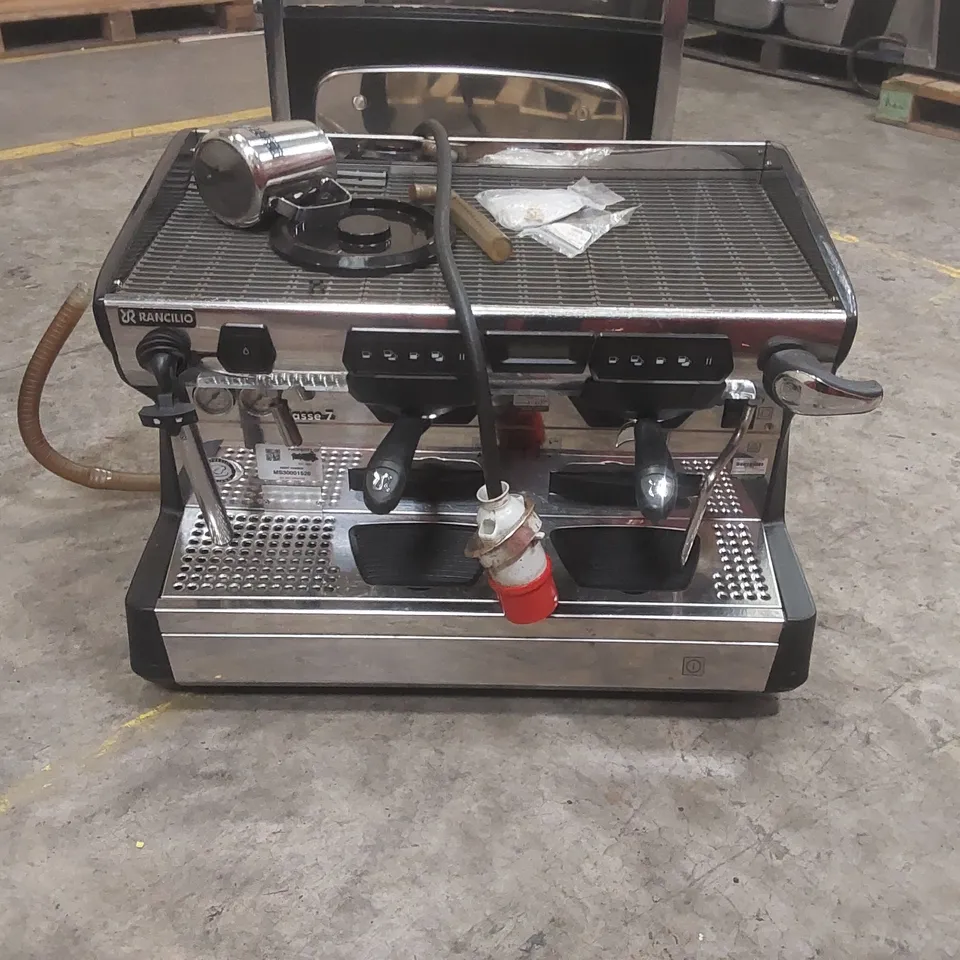 RANCILIO CLASSE 7 COMMERCIAL 2 GROUP COFFEE MACHINE