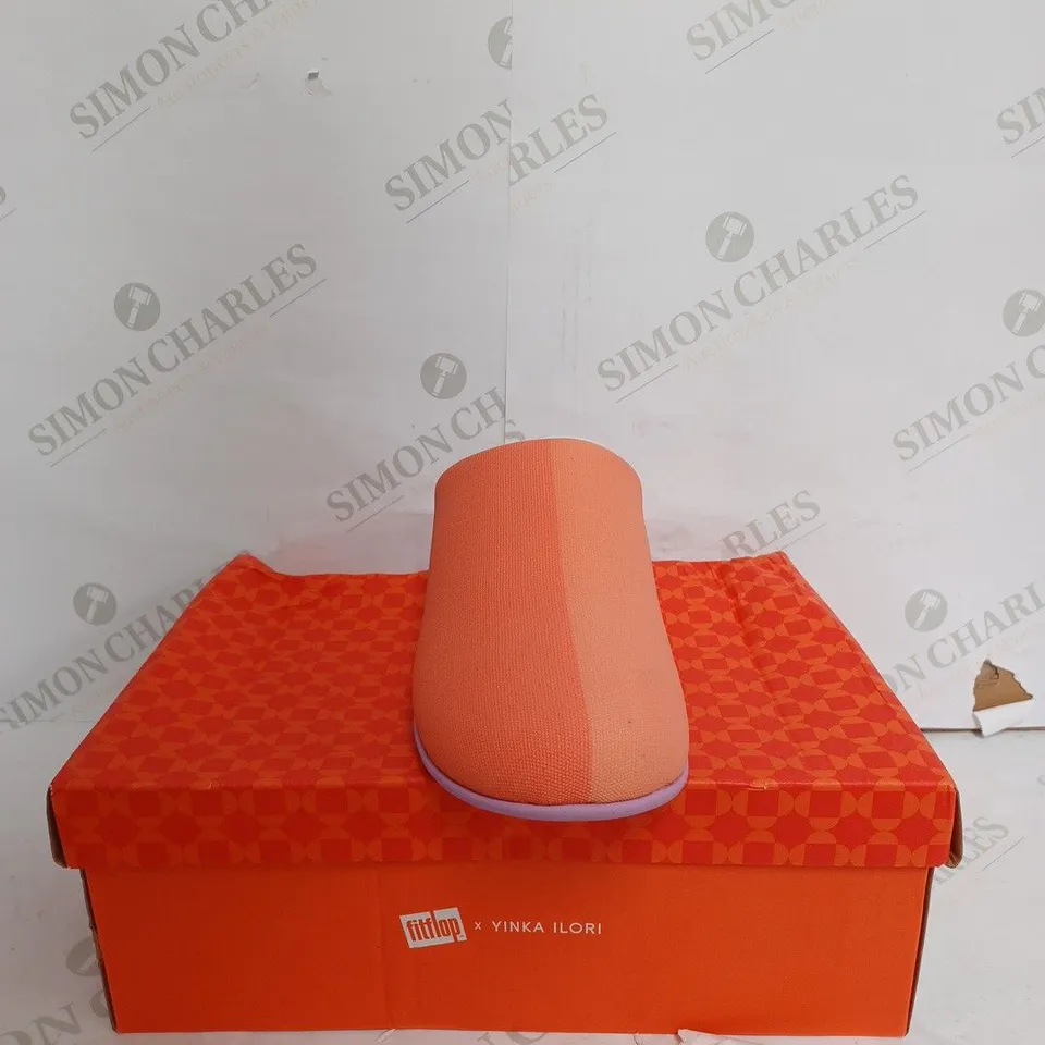 FIT FLOP CHRISSIE X YINKA ILORI IN ORANGE & YELLOW MIX - UK 6.5