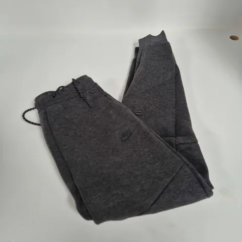 NIKE DARK GREY TECH FLEECE JOGGERS SIZE S