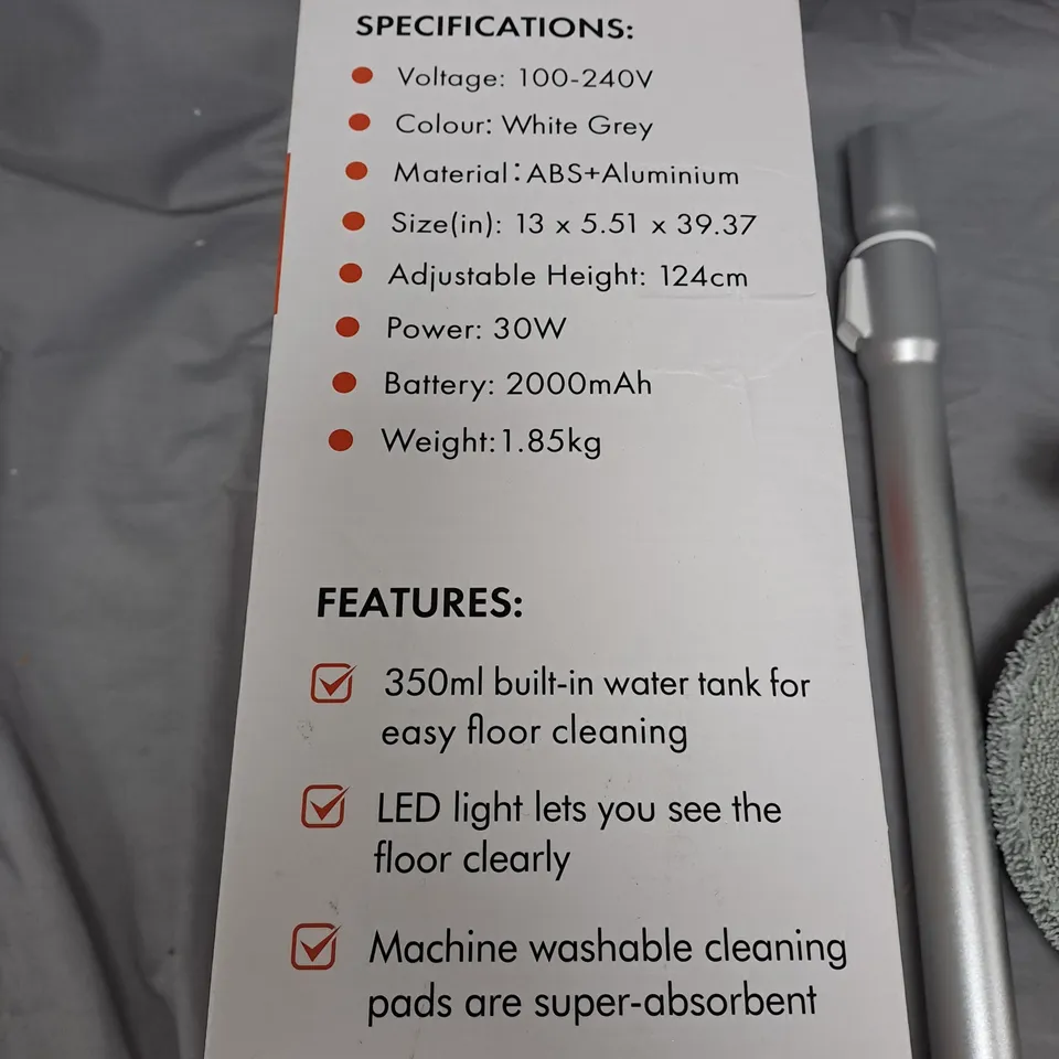 Homesmart Cordless Dual Spin Electric Mop