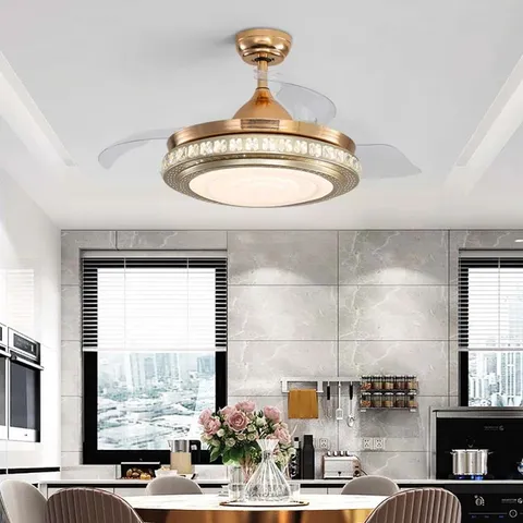 BOXED DIEP 3 BLADE LED CEILING FAN WITH REMOTE (1 BOX)