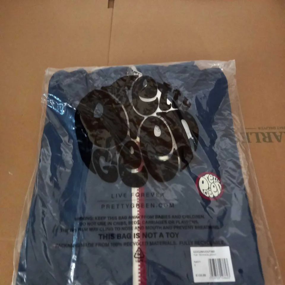BAGGED PRETTY GREEN TILBY TECHNICAL JACKET SIZE S