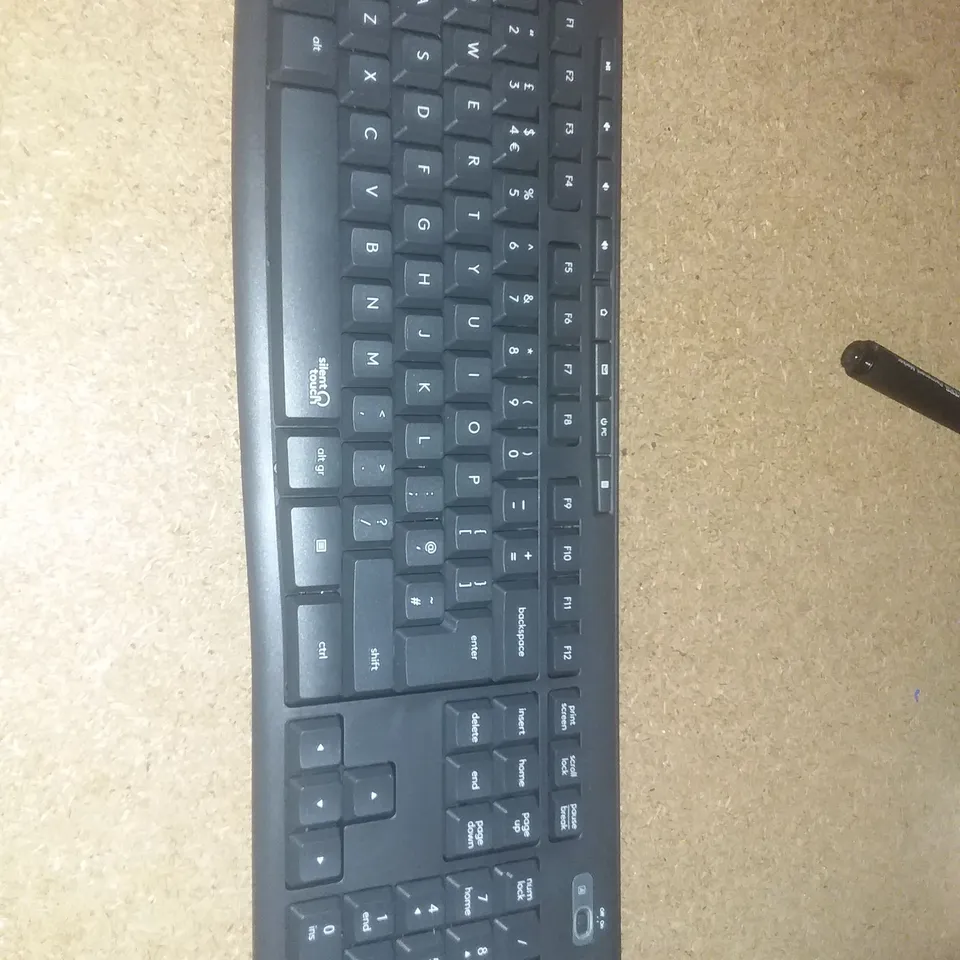 LOGITECH COMBORITE MK295 SILENT-TOUCH WIRELESS KEYBOARD - MISSING MOUSE