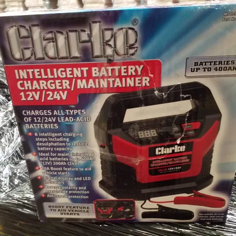 CLARKE IBC20 12/24V 20A INTELLIGENT BATTERY CHARGER