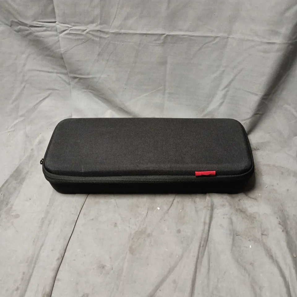 MECHANICAL KEYBOARD IN BLACK CARRY CASE