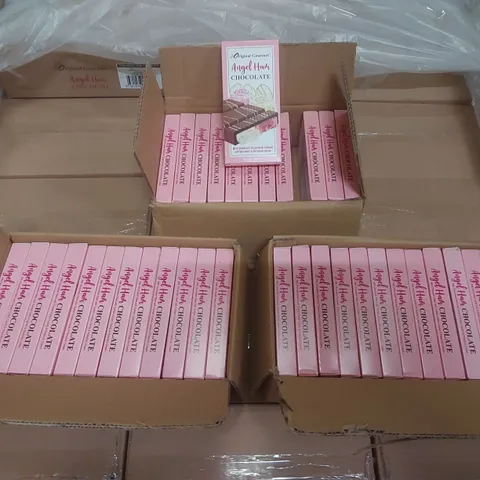 PALLET CONTAINING APPROXIMATELY 160x 150g ORIGINAL GOURMET ANGEL HAIR TURKISH COTTON CANDY & PISTACHIO CREAM CHOCOLATE