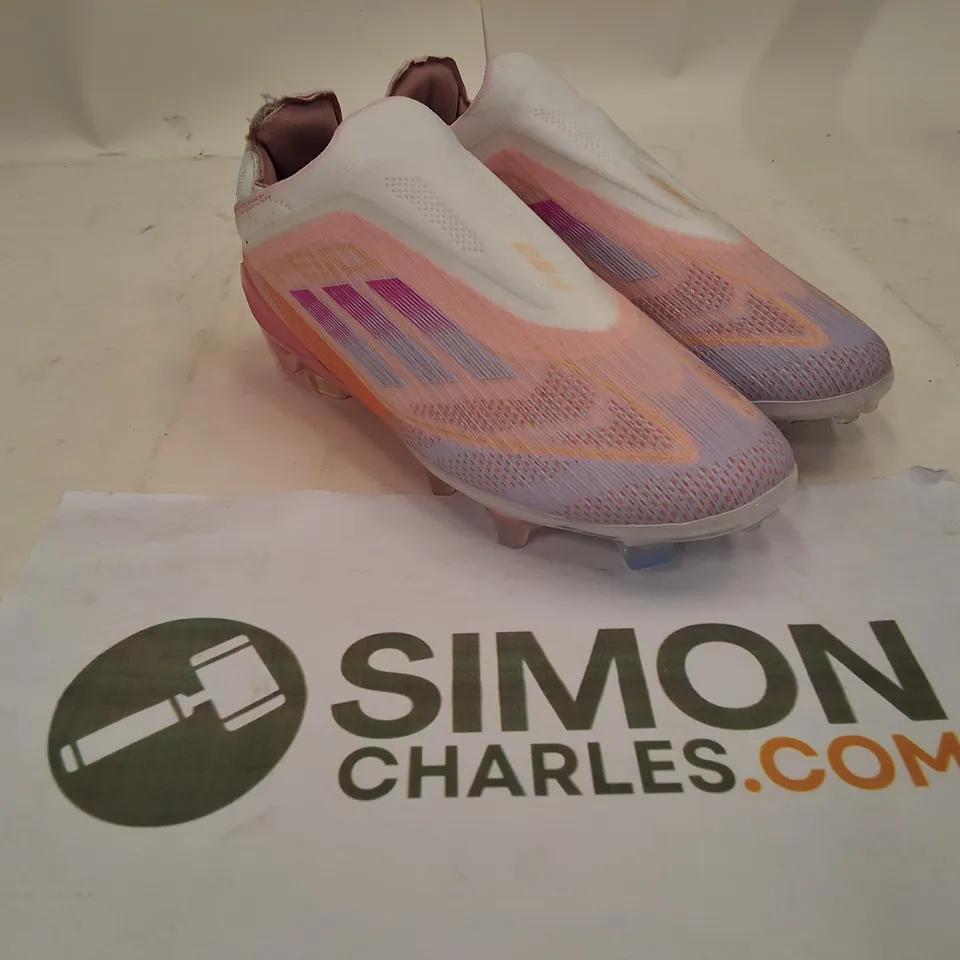 ADIDAS F50 ADIZERO FOOTBALL BOOTS – PASTEL GRADIENT PINK TO PURPLE