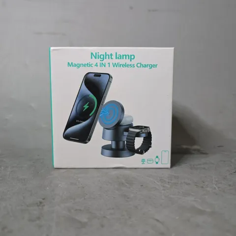SEALED NIGHT LAMP MAGNETIC 4 IN 1 WIRELESS CHARGER