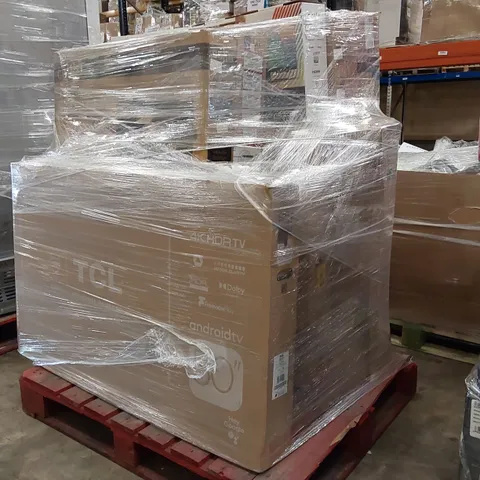 PALLET OF APPROXIMATELY 14 UNPROCESSED RAW RETURN TELEVISIONS TO INCLUDE;