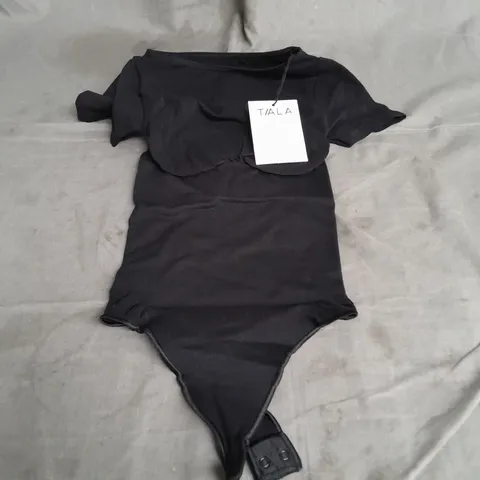 TALA CONTOUR TSHIRT BODYSUIT IN BLACK SIZE S