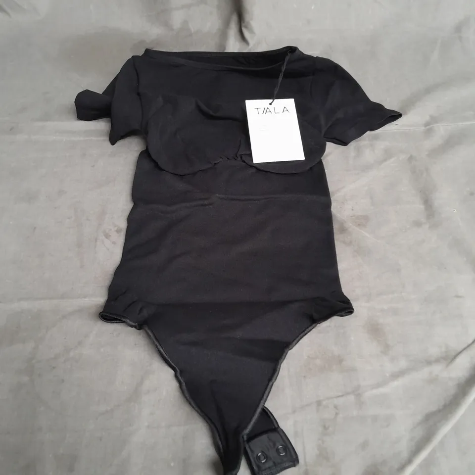 TALA CONTOUR TSHIRT BODYSUIT IN BLACK SIZE S