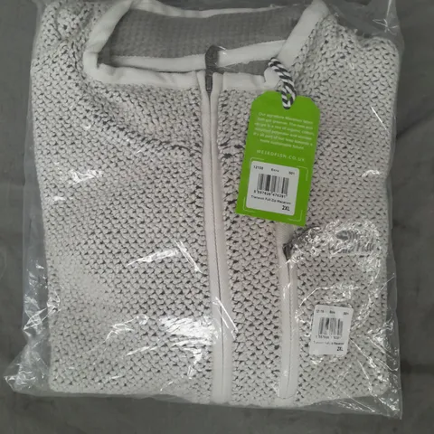 WEIRD FISH TRANSOM FULL ZIP MACARONI SWEATSHIRT SIZE 2XL